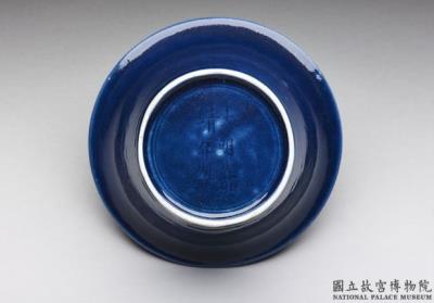 图片[2]-Flared teacup with cobalt blue glaze, Ming dynasty, Jiajing reign (1522-1566)-China Archive